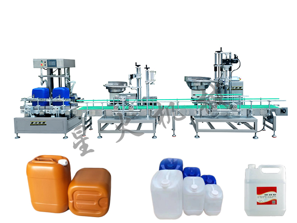 灌裝機(jī)全自動生產(chǎn)線